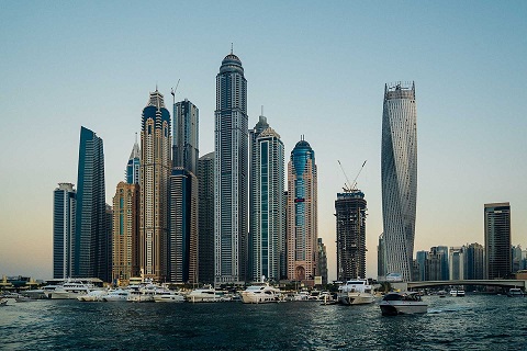 Byggnader i Dubai
