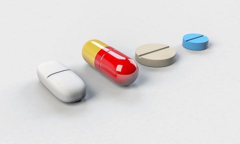 Piller i olika färger